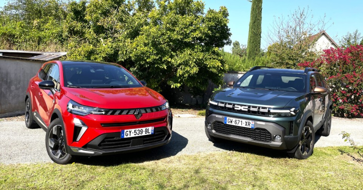 Comparatif : qu'apporte le nouveau Renault Symbioz par rapport au Dacia Duster ?