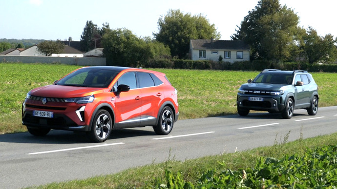 Comparatif : qu'apporte le nouveau Renault Symbioz par rapport au Dacia Duster ?