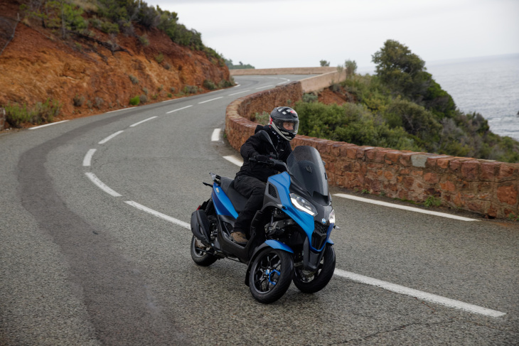 piaggio, android, le piaggio mp3 310 hpe sport, plus petit des mp3 est-il suffisant ou pas ?