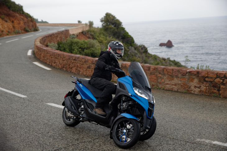 piaggio, android, le piaggio mp3 310 hpe sport, plus petit des mp3 est-il suffisant ou pas ?