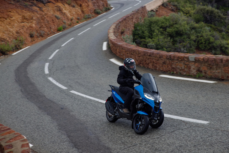 piaggio, android, le piaggio mp3 310 hpe sport, plus petit des mp3 est-il suffisant ou pas ?