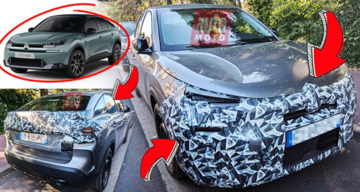 exclusif : future citroën c4, auto-moto a débusqué l’un des prototypes camouflés