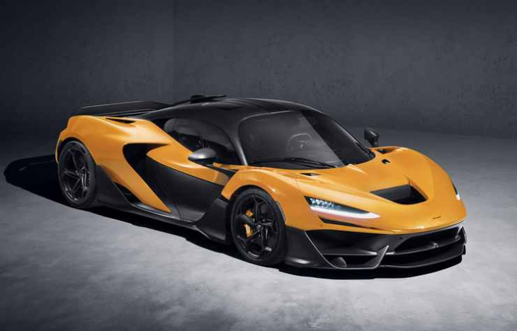 mclaren w1, hybride pour la performance, donc sans autonomie électrique