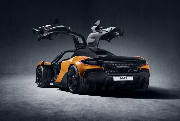 la nouvelle mclaren w1 est un supercar hybride de 1275 ps et la plus rapide de l’histoire de la marque