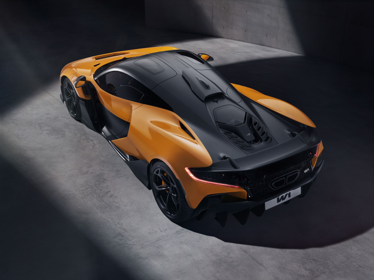 la nouvelle mclaren w1 est un supercar hybride de 1275 ps et la plus rapide de l’histoire de la marque