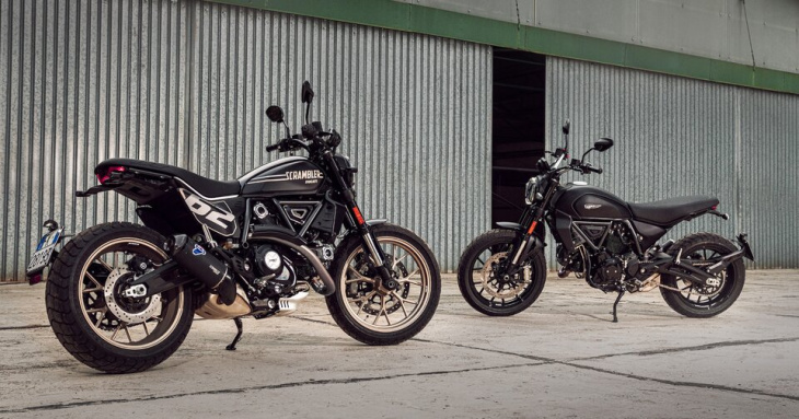 Ducati Scrambler Icon Dark et Full Throttle 2025 : le pays de la joie s'assombrit