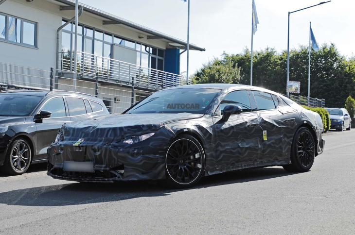 mercedes-amg prépare une supercar électrique d'inspiration rétro pour son premier véhicule électrique