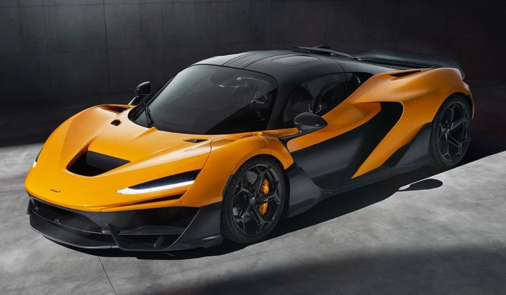 mclaren w1 : une hypercar hybride de 1258 ch redéfinit le concept de puissance et d’exclusivité