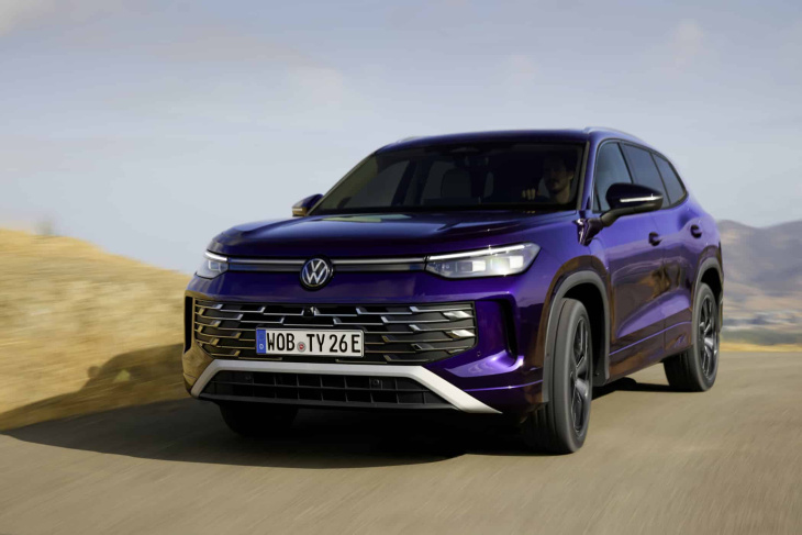 volkswagen tayron : le nouveau suv familial disponible en version 7 places