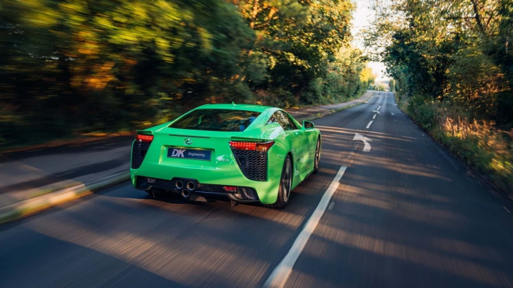 Cette superbe LFA verte est à vendre