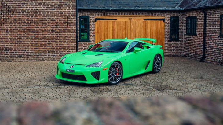 Cette superbe LFA verte est à vendre