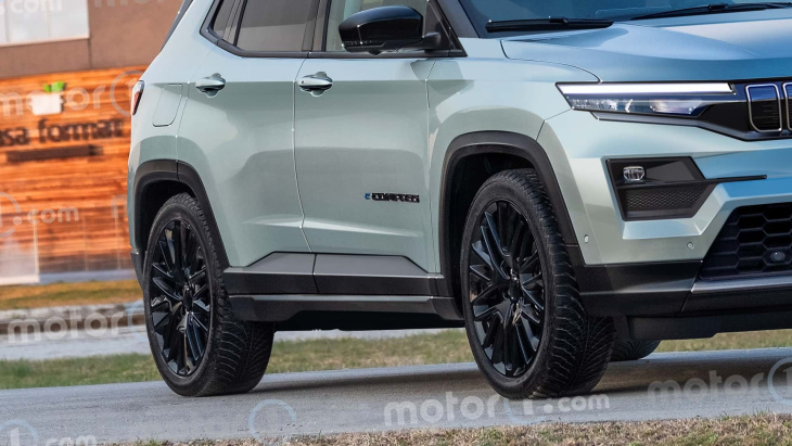 le nouveau jeep compass sera équipé d'une transmission intégrale que en électrique