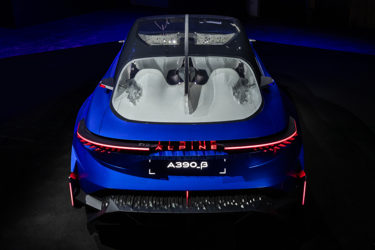 mondial auto 2024, a390, alpine, l'alpine a390 est un suv de conquête