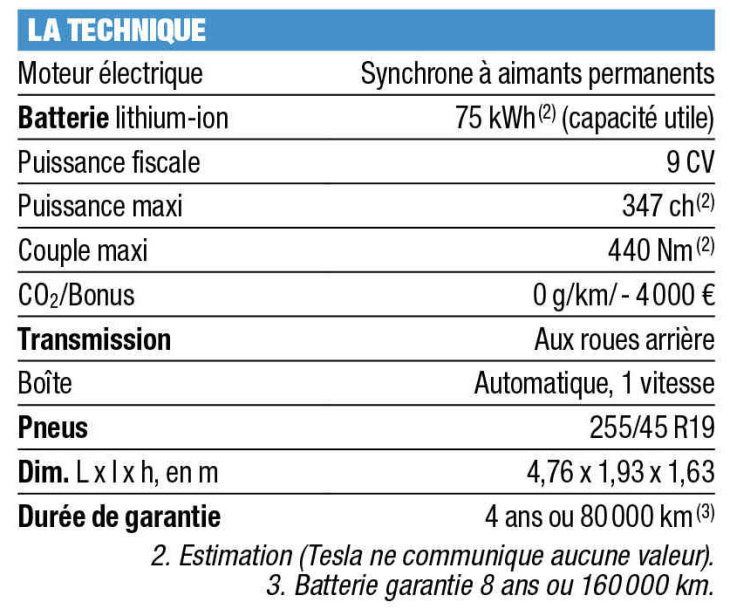 essai : tesla model y grande autonomie propulsion (347 ch)