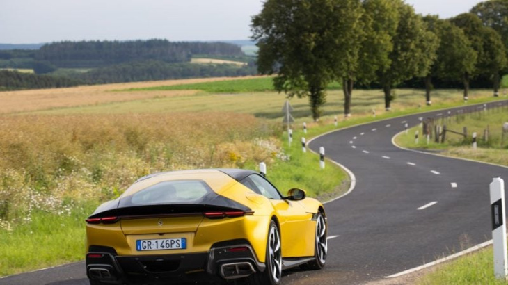 ferrari, ferrari 12 cilindri : on a testé le plus pur et le dernier v12 atmosphérique dans l’incroyable gt italienne