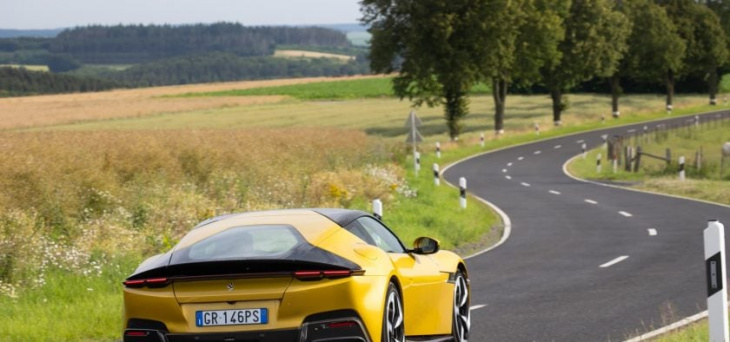 ferrari, ferrari 12 cilindri : on a testé le plus pur et le dernier v12 atmosphérique dans l’incroyable gt italienne