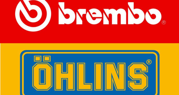 le géant du frein brembo s'offre le géant de la suspension öhlins !