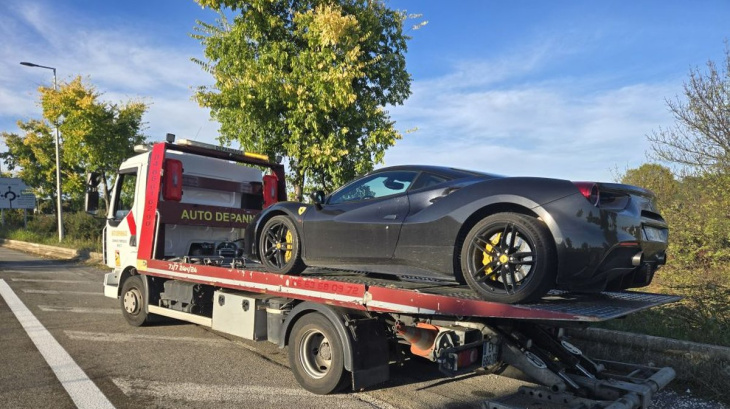 gard à 230km/h sur la rn 106 ce dimanche soir : il dit adieu à sa ferrari