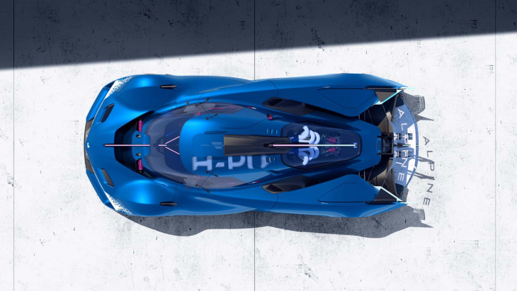 Alpine présente l'Alpenglow Hy6 et son moteur thermique 6 cylindres à hydrogène