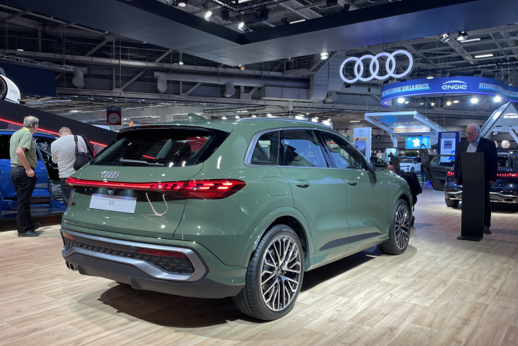 mondial auto 2024, q5 (3e generation), audi, android, l’audi q5 n’est pas là pour la figuration au mondial de l’auto 2024 (mardi)