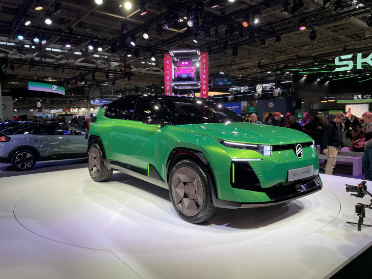 c5 aircross, citroen, mondial auto 2024, citroën c5 aircross concept au mondial de l'auto - le géant vert