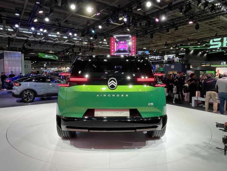 c5 aircross, citroen, mondial auto 2024, citroën c5 aircross concept au mondial de l'auto - le géant vert