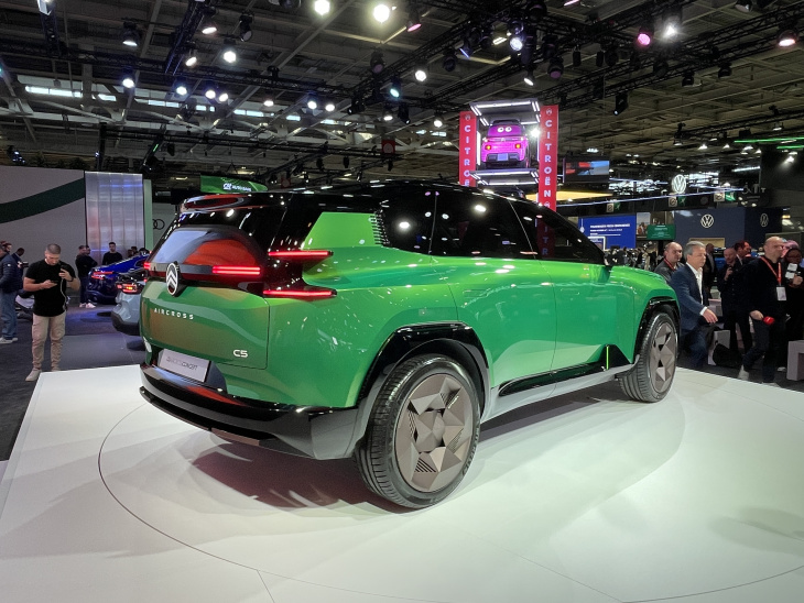 c5 aircross, citroen, mondial auto 2024, citroën c5 aircross concept au mondial de l'auto - le géant vert