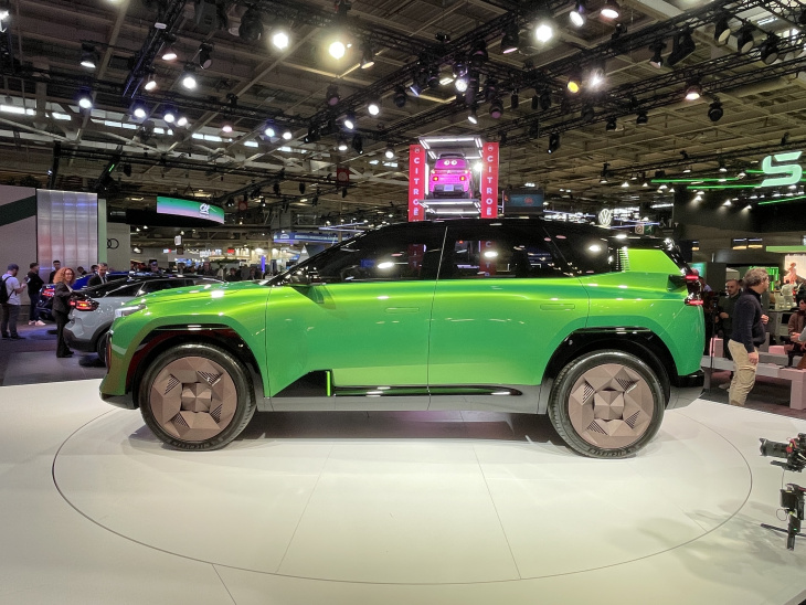 c5 aircross, citroen, mondial auto 2024, citroën c5 aircross concept au mondial de l'auto - le géant vert