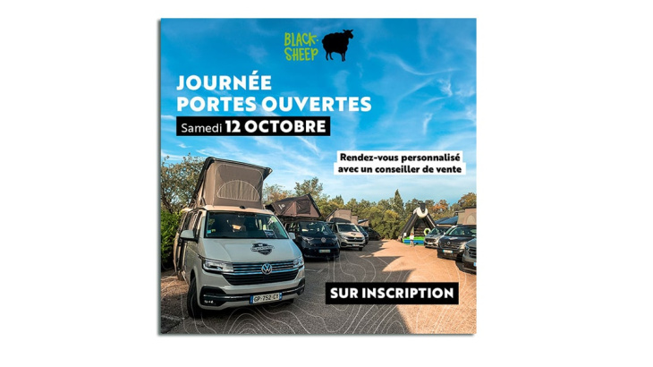 samedi 12 octobre : portes ouvertes chez blacksheep vans, inscrivez-vous !