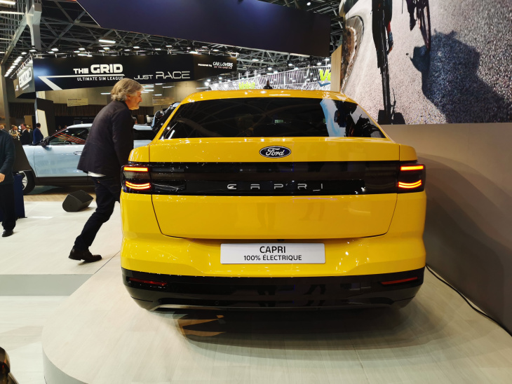 mondial auto 2024, capri 2, ford, capri, android, ford capri : le coupé se fait suv - en direct du salon de paris 2024