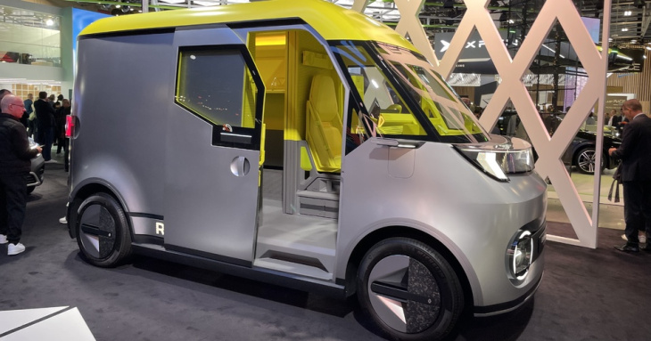 Renault Estafette, pas du tout celle que vous croyez - En direct du salon de Paris 2024