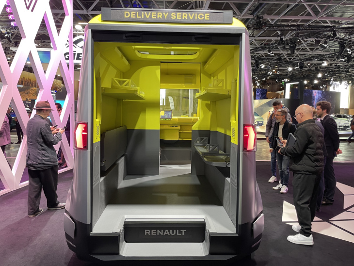 renault, mondial auto 2024, renault estafette, pas du tout celle que vous croyez - en direct du salon de paris 2024