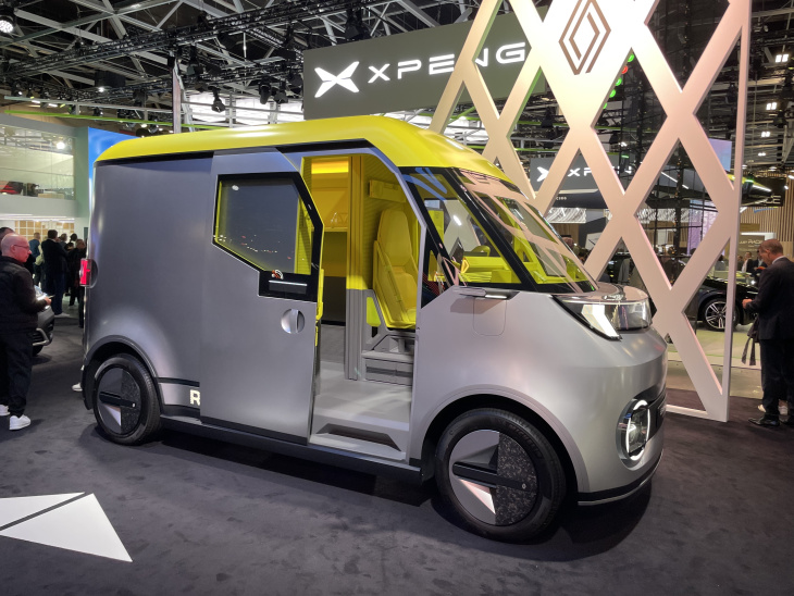 renault, mondial auto 2024, renault estafette, pas du tout celle que vous croyez - en direct du salon de paris 2024