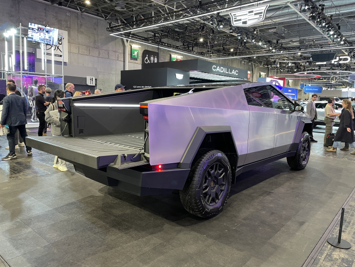 cybertruck, tesla, mondial de l'auto de paris - tesla cybertruck : une détermination inoxydable !