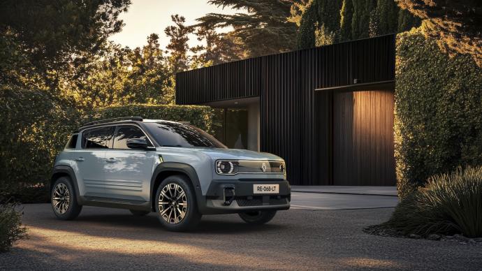 voitures électriques, electriques / hybrides, le mondial de l&039;auto de paris, electriques, citadines, renault, 4 e-tech, renault 4 électrique : la star du mondial de paris 2024, c’est elle !