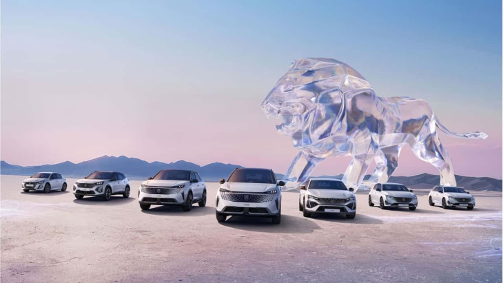 peugeot présente sa gamme 100% électrique au mondial de l'auto 2024