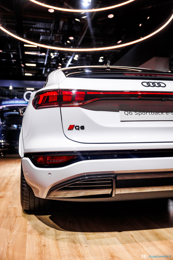 mondial de l’auto paris 2024 : audi q6 sportback e-tron