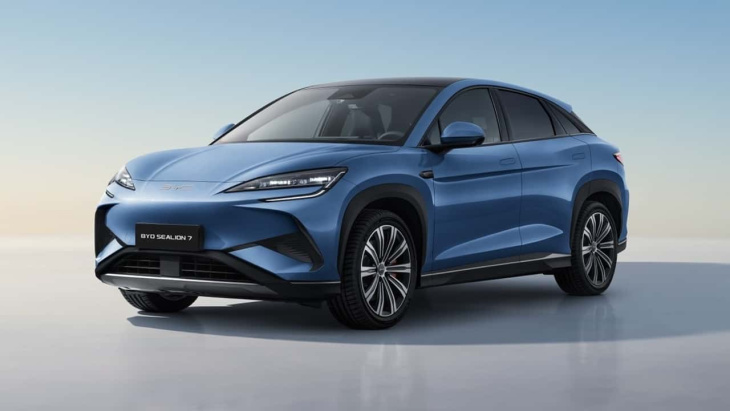 byd sealion 7 : voici un autre suv chinois pour le marché européen