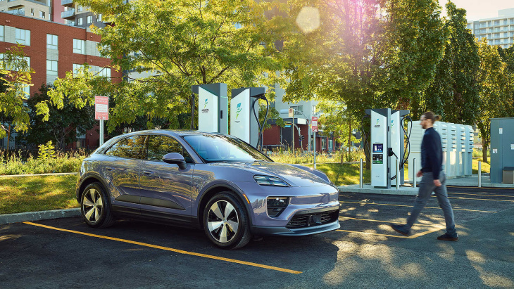 la porsche macan electric est offerte avec deux ans de recharge gratuite à electrify canada